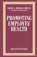 Cover: Promoting Employee Health - Palgrave Macmillan