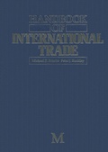 Cover: Handbook of International Trade - Palgrave Macmillan