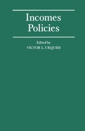 Cover: Incomes Policies - Palgrave Macmillan