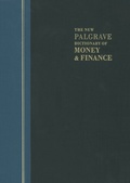 Cover: The New Palgrave Dictionary of Money and Finance - Palgrave Macmillan