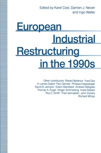 Enlarge image Cover: European Industrial Restructuring in the 1990s - Palgrave Macmillan