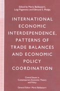 Cover: International Economic Interdependence, Patterns of Trade Balances and Economic Policy Coordination - Palgrave Macmillan