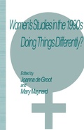Cover: Women's Studies in the 1990s - Palgrave Macmillan