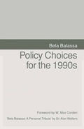 Cover: Policy Choices for the 1990s - Palgrave Macmillan