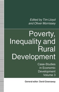 Enlarge image Cover: Poverty, Inequality and Rural Development - Palgrave Macmillan