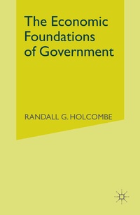 Enlarge image Cover: The Economic Foundations of Government - Palgrave Macmillan