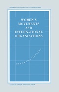 Cover: Women's Movements and International Organizations - Palgrave Macmillan