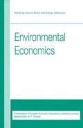 Cover: Environmental Economics - Palgrave Macmillan