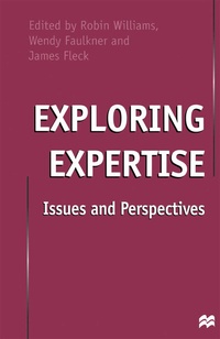 Enlarge image Cover: Exploring Expertise - Palgrave Macmillan
