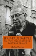 Cover: Jean-Paul Sartre - Palgrave Macmillan
