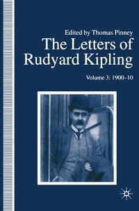 Enlarge image Cover: The Letters of Rudyard Kipling - Palgrave Macmillan