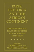 Cover: Paris, Pretoria and the African Continent - Palgrave Macmillan