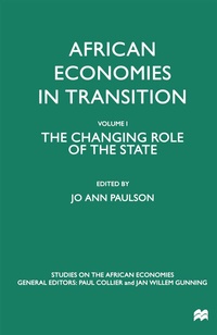 Enlarge image Cover: African Economies in Transition - Palgrave Macmillan