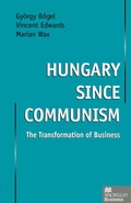 Cover: Hungary since Communism - Palgrave Macmillan