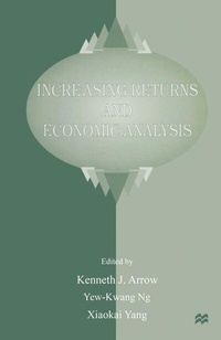 Enlarge image Cover: Increasing Returns and Economic Analysis - Palgrave Macmillan