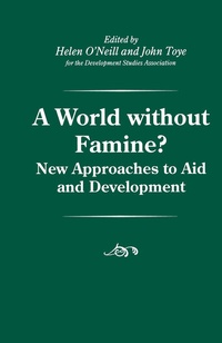 Enlarge image Cover: A World without Famine? - Palgrave Macmillan