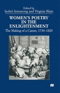 Cover: Women's Poetry in the Enlightenment - Palgrave Macmillan