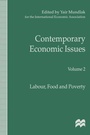Cover: Contemporary Economic Issues - Palgrave Macmillan