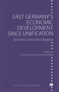 Bild: East Germany's Economic Development since Unification - Palgrave Macmillan
