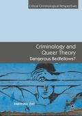 Cover: Criminology and Queer Theory - Palgrave Macmillan