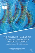 Cover: The Palgrave Handbook of Quantum Models in Social Science - Palgrave Macmillan