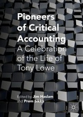 Cover: Pioneers of Critical Accounting - Palgrave Macmillan
