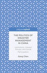 Enlarge image Cover: The Politics of Disaster Management in China - Palgrave MacMillan
