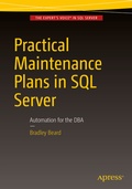 Cover: Practical Maintenance Plans in SQL Server - APress