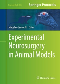 Abbildung von: Experimental Neurosurgery in Animal Models - Humana