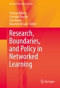 Cover: Research, Boundaries, and Policy in Networked Learning - Springer