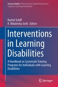 Cover: Interventions in Learning Disabilities - Springer