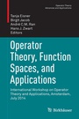 Cover: Operator Theory, Function Spaces, and Applications - Birkhäuser