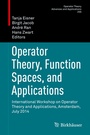 Cover: Operator Theory, Function Spaces, and Applications - Birkhäuser