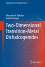 Cover: Two-Dimensional Transition-Metal Dichalcogenides - Springer