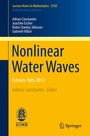 Cover: Nonlinear Water Waves - Springer