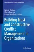 Cover: Building Trust and Constructive Conflict Management in Organizations - Springer