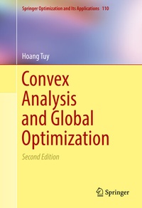 Abbildung von: Convex Analysis and Global Optimization - Springer