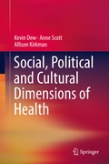 Cover: Social, Political and Cultural Dimensions of Health - Springer