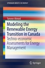 Cover: Modeling the Renewable Energy Transition in Canada - Springer