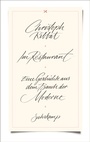 Cover: Im Restaurant - Suhrkamp