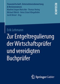 Abbildung von: Zur Entgeltregulierung der Wirtschaftsprüfer und vereidigten Buchprüfer - Springer Gabler