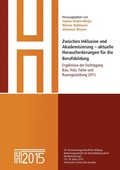 Cover: Zwischen Inklusion und Akademisierung - aktuelle Herausforderungen f&uuml;r die Berufsbildung - Books on Demand