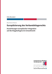 Abbildung von: Europäisierung des Verbandsklagerechts - BoD - Books on Demand