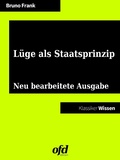 Cover: L&uuml;ge als Staatsprinzip - BoD - Books on Demand