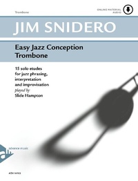 Enlarge image Cover: Easy Jazz Conception Trombone - advance music