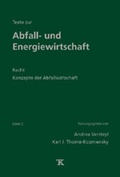 Bild: Texte zur Abfall- und Energiewirtschaft, Band 3 - Thomé-Kozmiensky Verlag GmbH