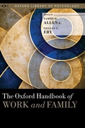 Cover: The Oxford Handbook of Work and Family - Oxford University Press Inc