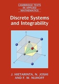 Cover: Discrete Systems and Integrability - Cambridge University Press