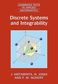 Enlarge image Cover: Discrete Systems and Integrability - Cambridge University Press
