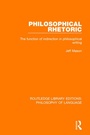 Cover: Philosophical Rhetoric - Routledge